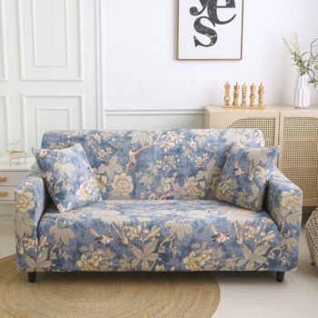 Elastic Printed Sofa Loveseat Slipcover Annunciation Bird