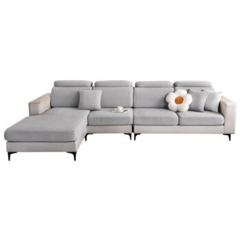 Elastic Full Coverage Sofa Cover All Season Anti-Slip L-shaped Sofa Covers