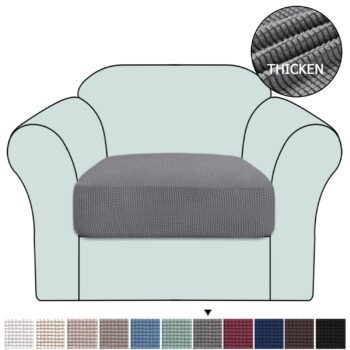 Jacquard Soft Sofa Seat Cushion Covers Large Cushions Covers Backrest Covers
