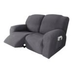 Stretch Jacquard Recliner Sofa Covers with Elastic Bottom
