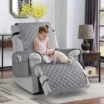 Non Slip Waterproof Recliner Chair Slipcover with Elastic Strap